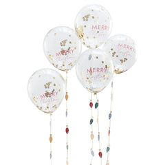 merry-christmas-confetti-balloons-with-tails-x-5|MRY-103|Luck and Luck|2