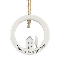 east-of-india-porcelain-hanger-no-words-just-hugs|6588|Luck and Luck|2