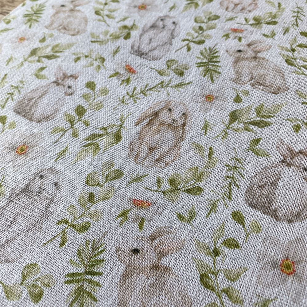 spring-time-bunny-easter-table-runner-5m|93303|Luck and Luck| 4