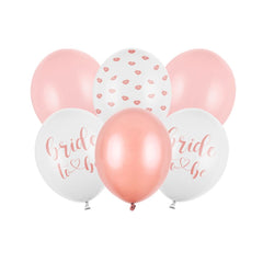 rose-gold-bride-to-be-mixed-balloons-x-6|SB14P-328-000-6|Luck and Luck| 3