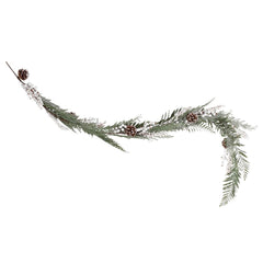 festive-foliage-garland-with-white-berries-1-9m|NOEL-181|Luck and Luck|2