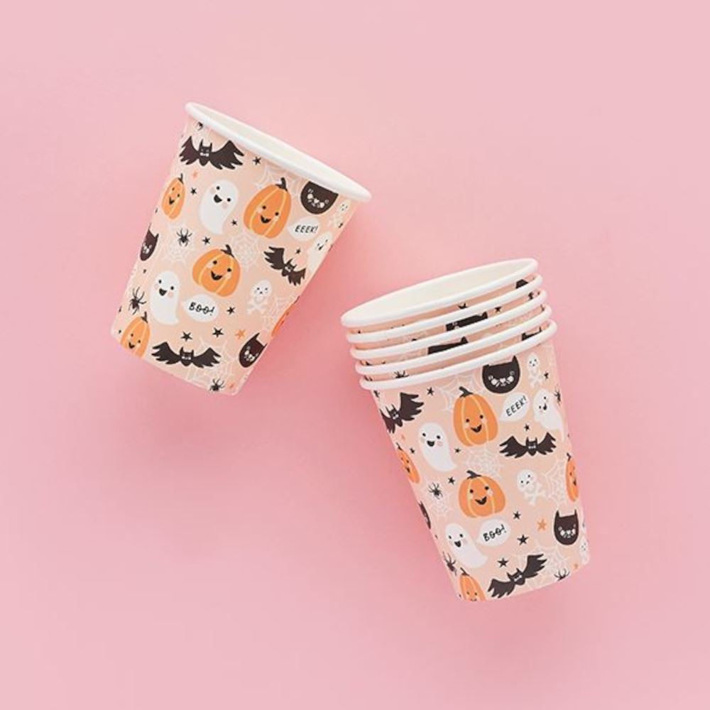 halloween-characters-paper-party-cups-x-10|HBHH116|Luck and Luck| 1