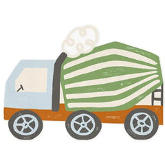 construction-vehicle-childrens-party-paper-napkins-x-20|SPK31|Luck and Luck| 3
