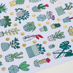 cactus-stickers-hygge-set-of-210-stickers-craft-scrapbooking|990017204|Luck and Luck|2
