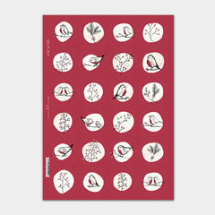 east-of-india-christmas-robins-and-rosehips-sticker-sheet-with-24-stickers|1740|Luck and Luck| 1