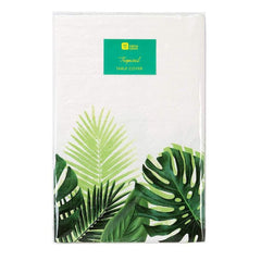 tropical-fiesta-palm-paper-table-cover-180cm-x-120cm|FST5-TCOVER-PALM|Luck and Luck|2