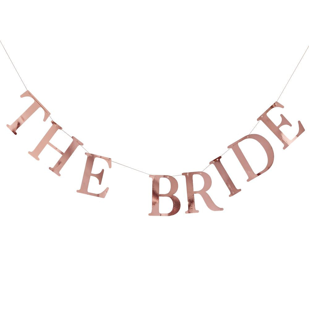 rose-gold-the-bride-hen-party-bunting-with-photo-pegs|HN-858|Luck and Luck| 3