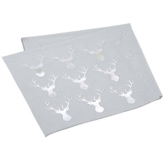 mini-silver-foiled-stag-napkins-christmas-serviettes-x-20-xmas-dinner|CM-402|Luck and Luck|2