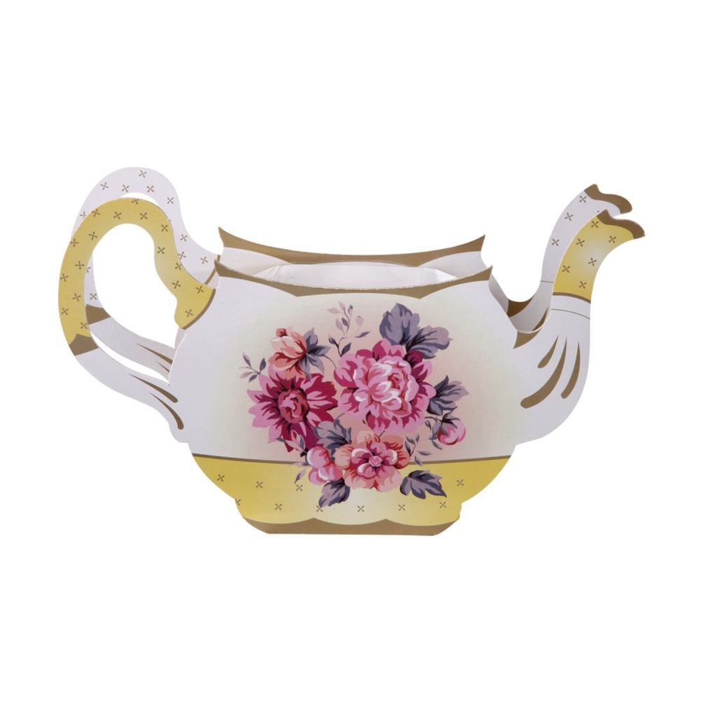alice-in-wonderland-style-teapot-vase-centrepiece-vintage-floral-party|TS3TEAPOT|Luck and Luck| 3