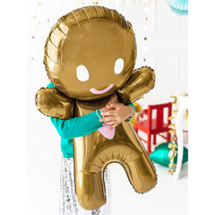 gingerbread-man-foil-large-party-balloon|FB82|Luck and Luck| 1