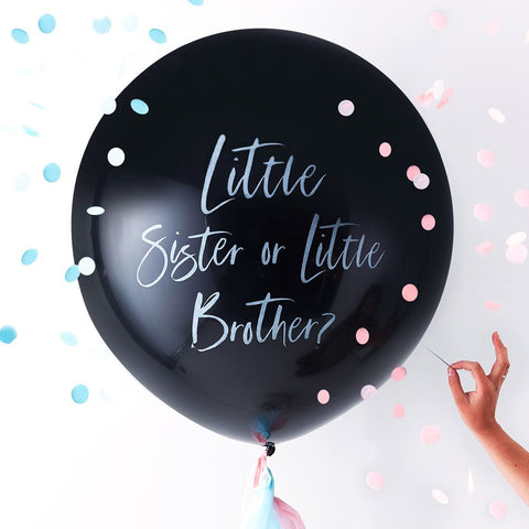 gender-reveal-balloon-little-brother-or-sister-twinkle-twinkle-party|TW836|Luck and Luck| 3