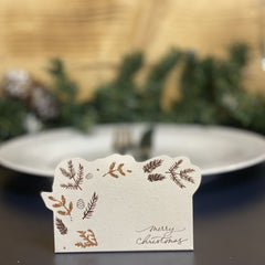 rose-gold-leaf-merry-christmas-place-cards-x-8|90936|Luck and Luck|2