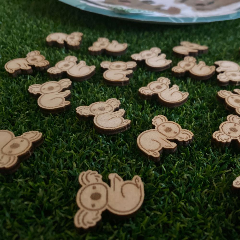 koala-wooden-party-table-scatter|LLWWKOTSP|Luck and Luck| 5