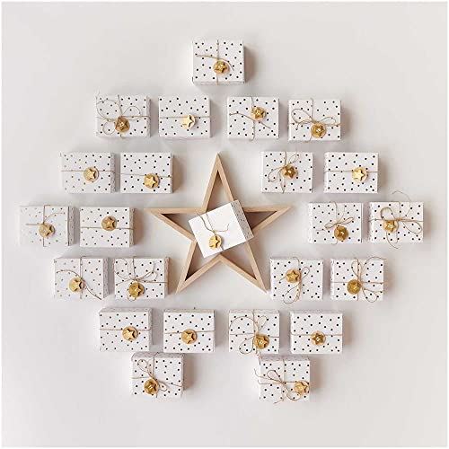 gold-wooden-star-advent-calendar-stickers-1-24|700010|Luck and Luck| 1