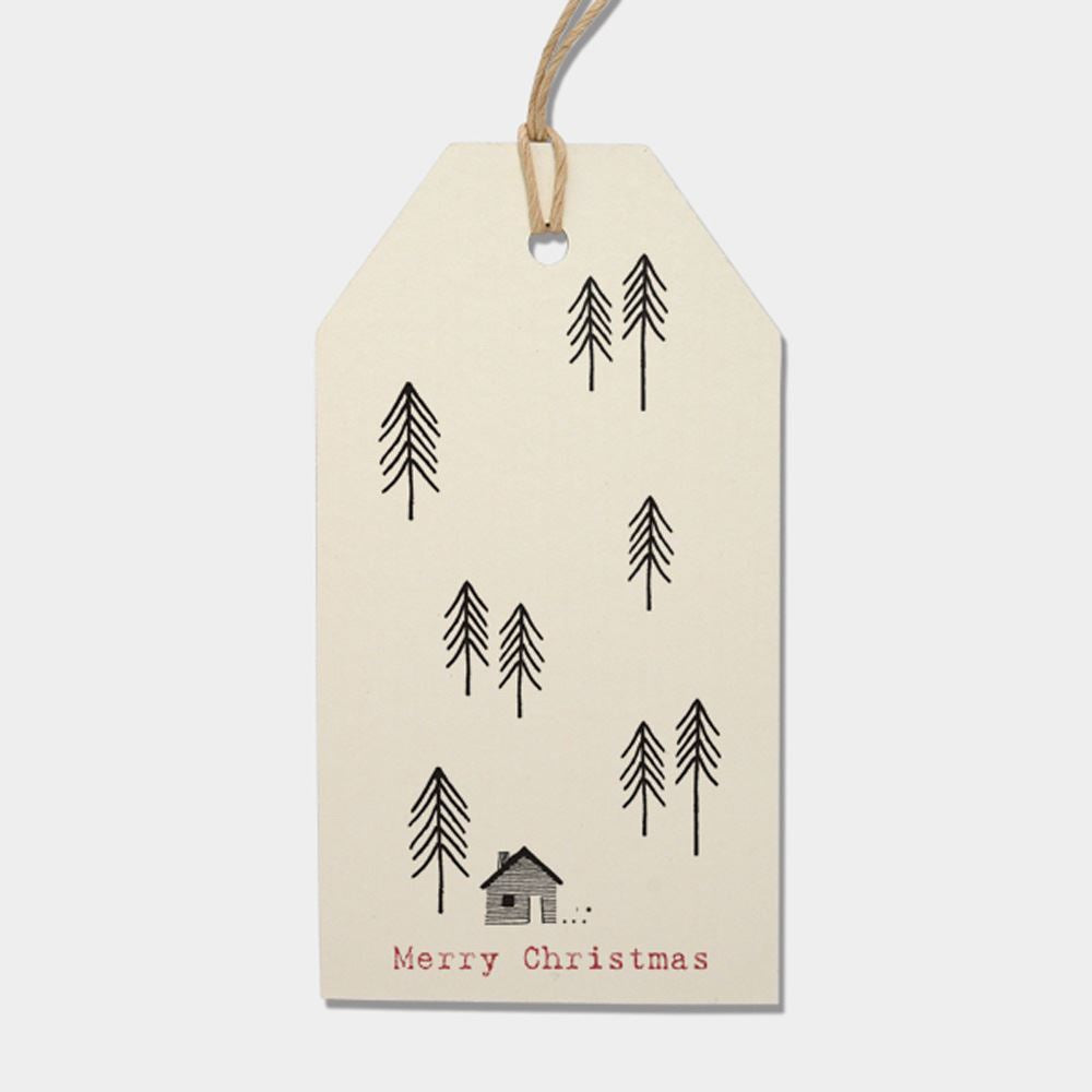 east-of-india-woodland-christmas-gift-tags-set-of-6-cream|2299|Luck and Luck|2