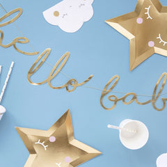gold-hello-baby-banner-bunting-baby-shower-70cm|GRL83019M|Luck and Luck| 1
