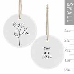 east-mini-hanger-tag-you-are-loved|4091|Luck and Luck| 3